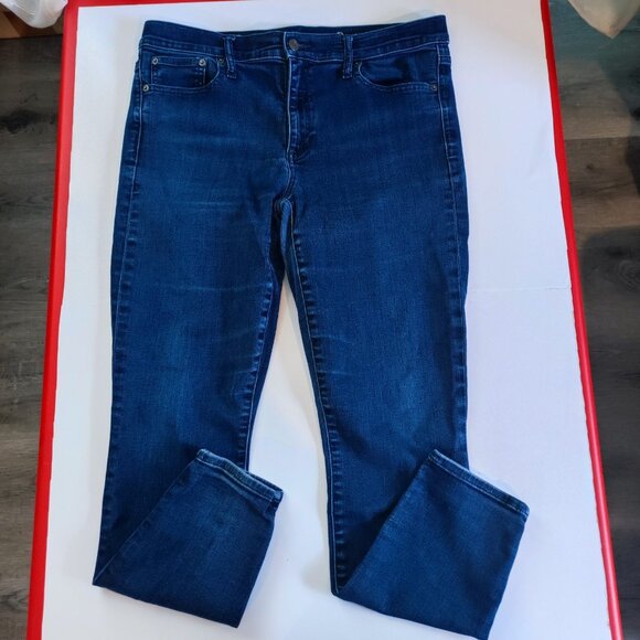 GAP Denim jeans resolution true skinny blue women's size 32 Regular - Picture 1 of 15